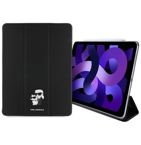 Etui na iPad Air 13 cali KARL LAGERFELD Saffiano Magnetic Karl&Choupette Czarny