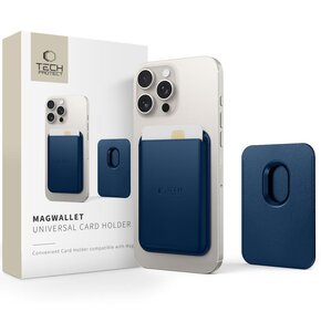 Etui TECH-PROTECT MagWallet MagSafe Granatowy