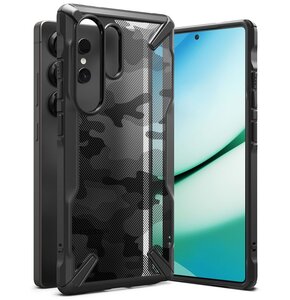 Etui RINGKE Fusion X do Samsung Galaxy S25 Ultra Czarny (moro)