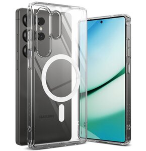 Etui RINGKE Fusion Magnetic MagSafe do Samsung Galaxy S25 Ultra Przezroczysty