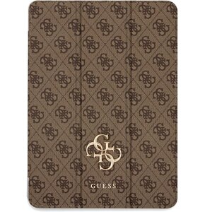 Etui na iPad Pro GUESS Magnetic 4G Big Logo Brązowy