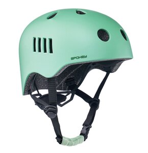 Kask SPOKEY Pumptrack Miętowy dla Dzieci (rozmiar XS)