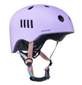 Kask SPOKEY Pumptrack Fioletowy dla Dzieci (rozmiar S)