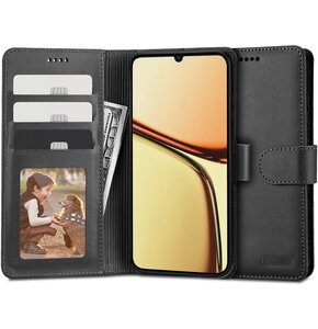 Etui TECH-PROTECT Wallet do Realme C61/C63/Note 60 Czarny