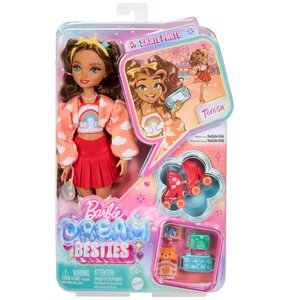 Lalka Barbie Dream Besties Teresa na wrotkach JFX98
