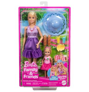 Lalka Barbie Family & Friends Siostry na pikniku JBF43