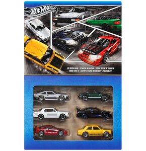 Zestaw pojazdów Hot Wheels Silver Series Streets of Japan JBY77 (6 szt.)