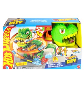 Tor Hot Wheels City Pętla T-Rexa JBM73