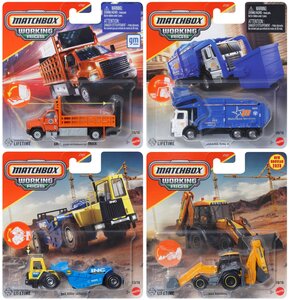 Samochód MATCHBOX Working Rigs JCY27 (1 samochód)