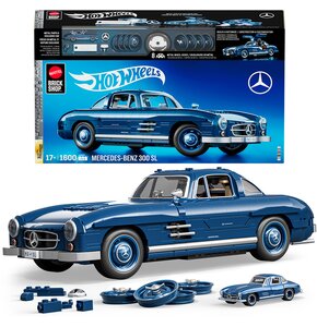 Klocki plastikowe BRICK SHOP Hot Wheels Premium Series Mercedes-Benz 300 SL HWW25