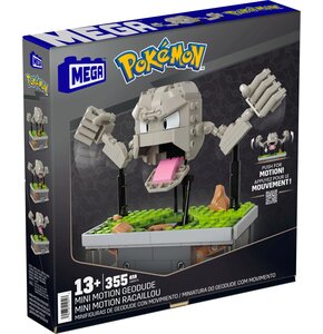 Klocki plastikowe MEGA Pokemon Mini Motion Geodude z ruchem HWR79