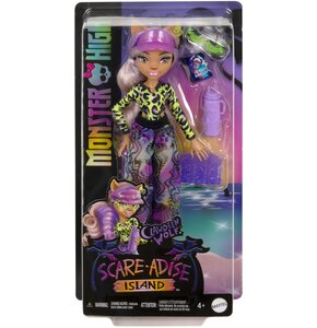 Lalka MONSTER HIGH Wyspa Straszy-raj Clawdeen Wolf HRP67