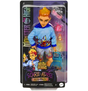 Lalka MONSTER HIGH Wyspa Straszy-raj Heath Burns HRP69