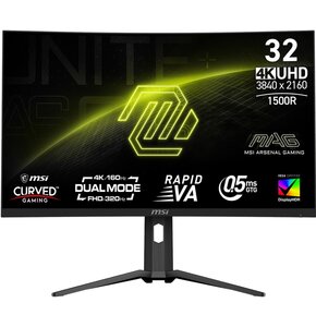 Monitor MSI Mag 321CUPDF 31.5" 3840x2160px 160Hz 0.5 ms [GTG] Curved