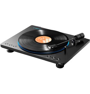 Gramofon FIIO TT13 BT Czarny Automatyczny,Bluetooth,Napęd paskowy,Przedwzmacniacz, Prędkość odtw. 33 1-3, 45 obr.-min