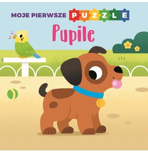 Książka Moje pierwsze puzzle Pupile (twarda okładka)