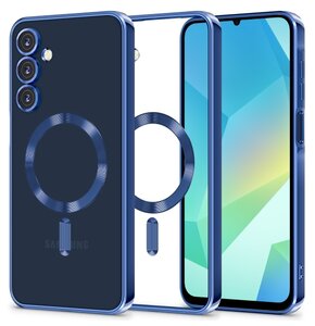 Etui TECH-PROTECT Magflex MagSafe do Samsung Galaxy A16 4G/5G Przezroczysto-niebieski