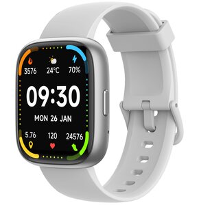 Smartwatch MAXCOM Ecowatch 6 Srebrny