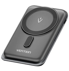 Powerbank VENTION Magnetic Wireless 10000mAh 20W Czarny