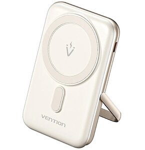 Powerbank VENTION Magnetic Wireless 10000mAh 20W Biały