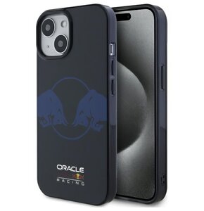 Etui RED BULL IML Two Bulls MagSafe do Apple iPhone 15 Granatowy