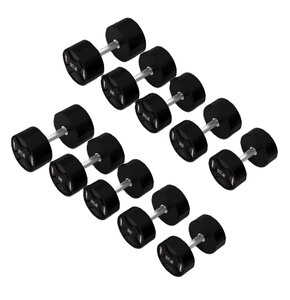 Zestaw hantli HMS HPC Set (2x27.5/2x30/2x32.5/2x35/2x37.5 kg)
