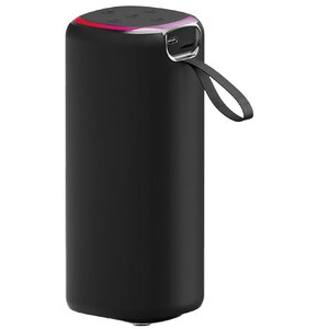 Głośnik mobilny GEMBIRD SPK-BT-LED-08L Czarny