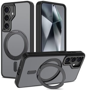 Etui TECH-PROTECT MagRing MagSafe do Samsung Galaxy S25 Czarny