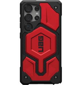 Etui UAG Monarch Pro do Samsung Galaxy S25 Ultra Czarno-czerwony