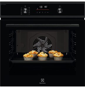 Piekarnik ELECTROLUX EOD6F77H Elektryczny parowy Czarny A+