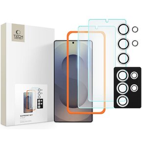 Szkło hartowane TECH-PROTECT Supreme Set do Samsung Galaxy S25 Ultra