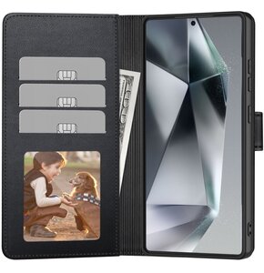 Etui TECH-PROTECT Wallet do Samsung Galaxy S25 Ultra Czarny