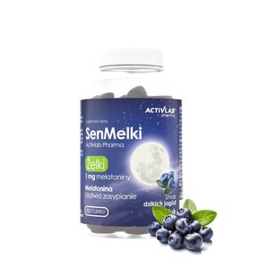 Żelki ACTIVLAB Pharma SenMelki Dzika jagoda (30 żelek)