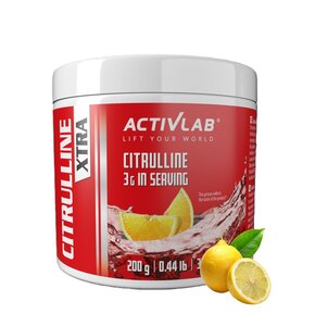 Przedtreningówka ACTIVLAB Citrulline Xtra Cytrynowy (200 g)