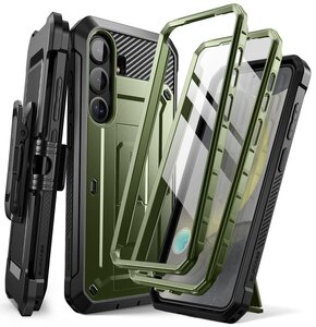 Etui SUPCASE Unicorn Beetle Pro 2-Set do Samsung Galaxy S25 Zielony