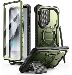 Etui SUPCASE IBLSN ArmorBox Magsafe do Samsung Galaxy S25 Ultra Zielony