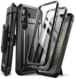 Etui SUPCASE Unicorn Beetle Pro 2-Set do Samsung Galaxy S25+ Plus Czarny