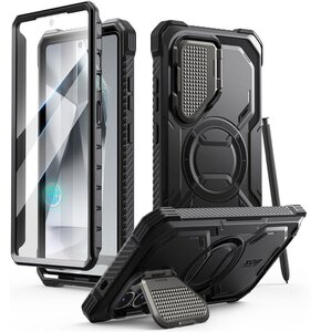 Etui SUPCASE IBLSN ArmorBox Magsafe do Samsung Galaxy S25 Ultra Czarny