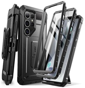Etui SUPCASE Unicorn Beetle Pro 2-Set do Samsung Galaxy S25 Ultra Czarny