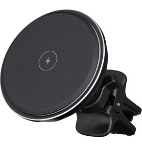 Uchwyt samochodowy QUALO MagSecure QMUS-KO-LD-01 Oval LED Czarny