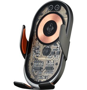 Uchwyt samochodowy QUALO Transparent QTUS-K-15-18 Szary