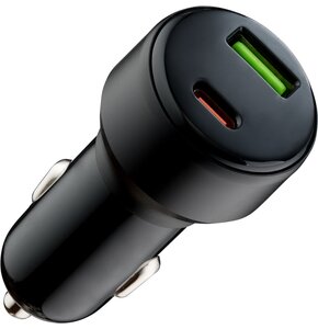 Ładowarka samochodowa QUALO Recycling QRLS-AC-01-32 Czarny