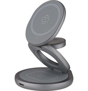 Ładowarka indukcyjna QUALO MagSecure QMLI-24-18 Szary
