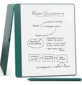 Czytnik e-booków AMAZON Kindle Scribe 64GB 10.2", Podświetlany ekran, Wi-Fi, Bez reklam Zielony + Premium Pen