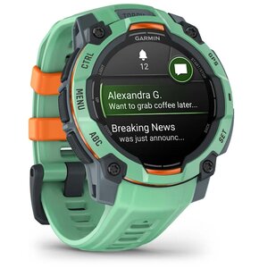Smartwatch GARMIN Instinct 3 45mm Amoled Zielony