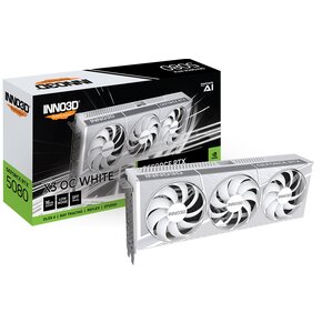 Karta graficzna INNO3D GeForce RTX 5080 X3 OC White 16GB DLSS 4