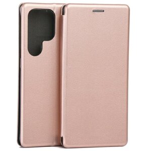 Etui BELINE Book Magnetic do Samsung Galaxy S25 Ultra Różowo-złoty
