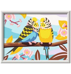 Malowanie po numerach RAVENSBURGER CreArt Cudne papużki 23975