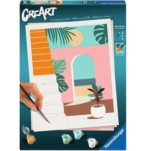 Malowanie po numerach RAVENSBURGER CreArt Letni domek 25524