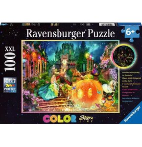 Puzzle RAVENSBURGER Color Star Line Taniec o północy 13357 (100 elementów)